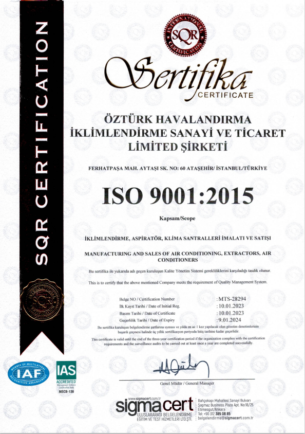 ISO 9001:2015